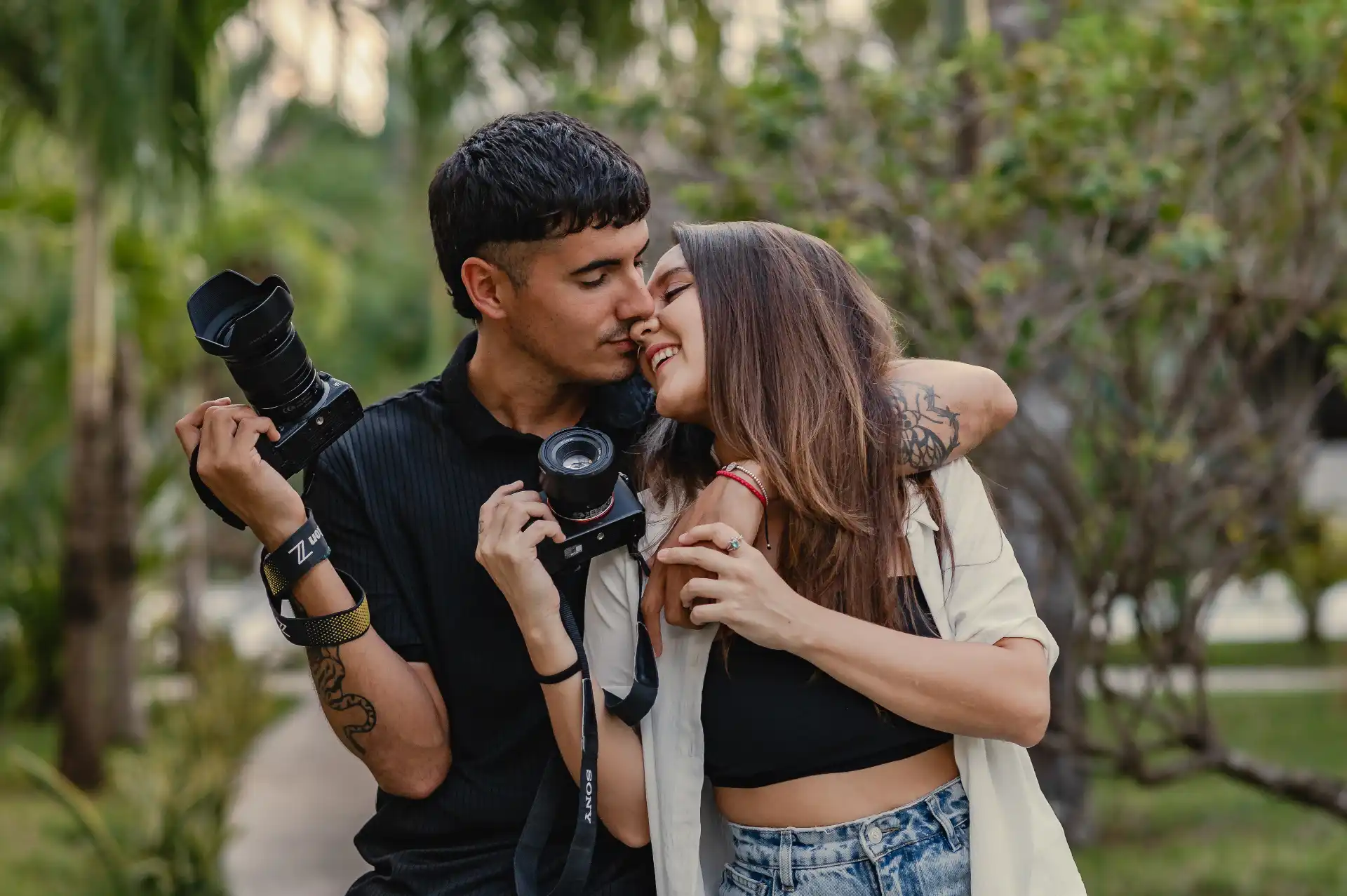 Lucas and Jazmin, photographers behind Roots Photography, Riviera Maya