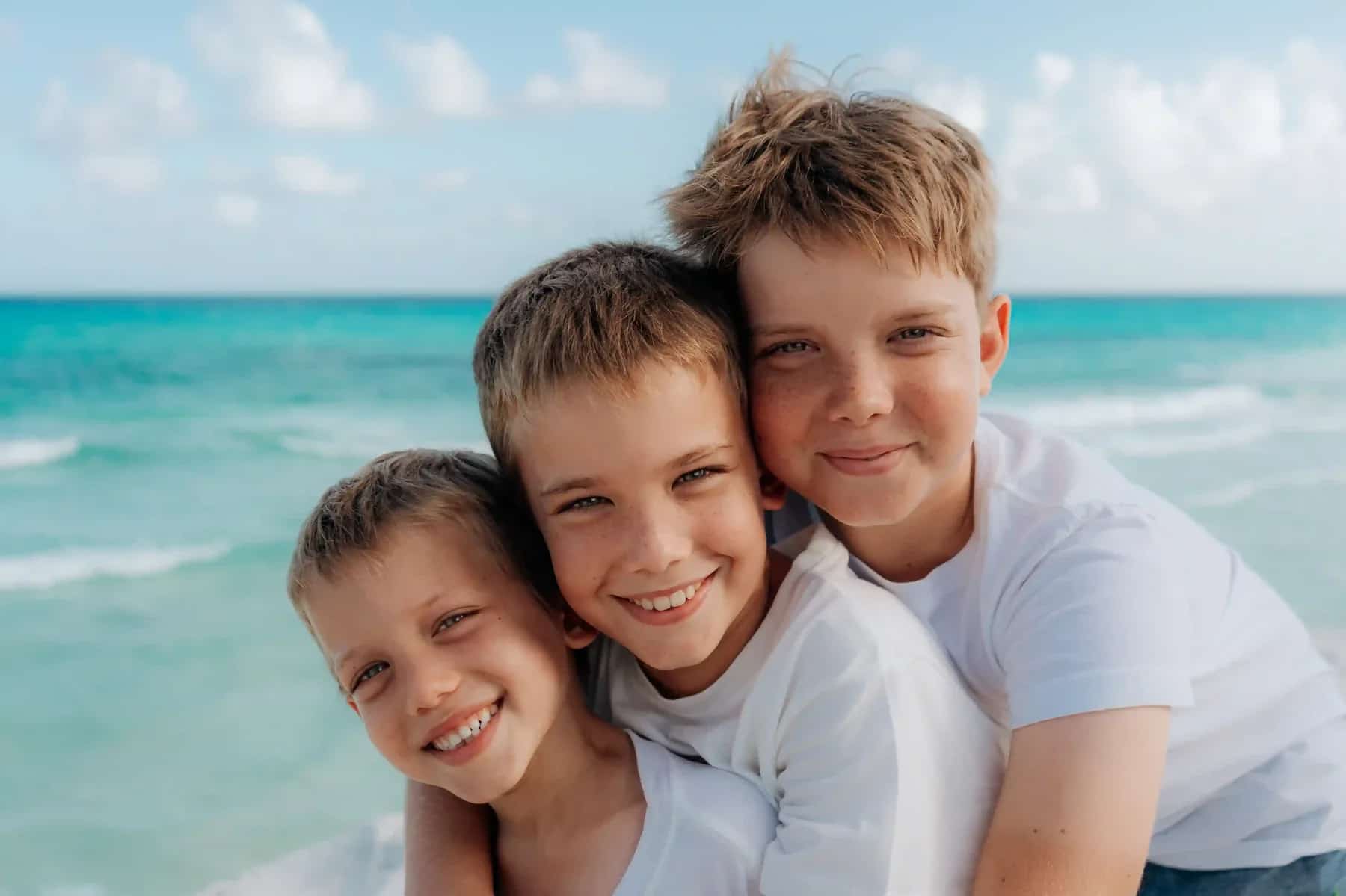 Family portrait session, Cancún