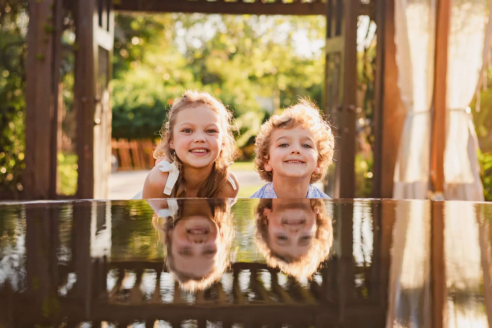 Family session by the lagoon, Playa del Carmen