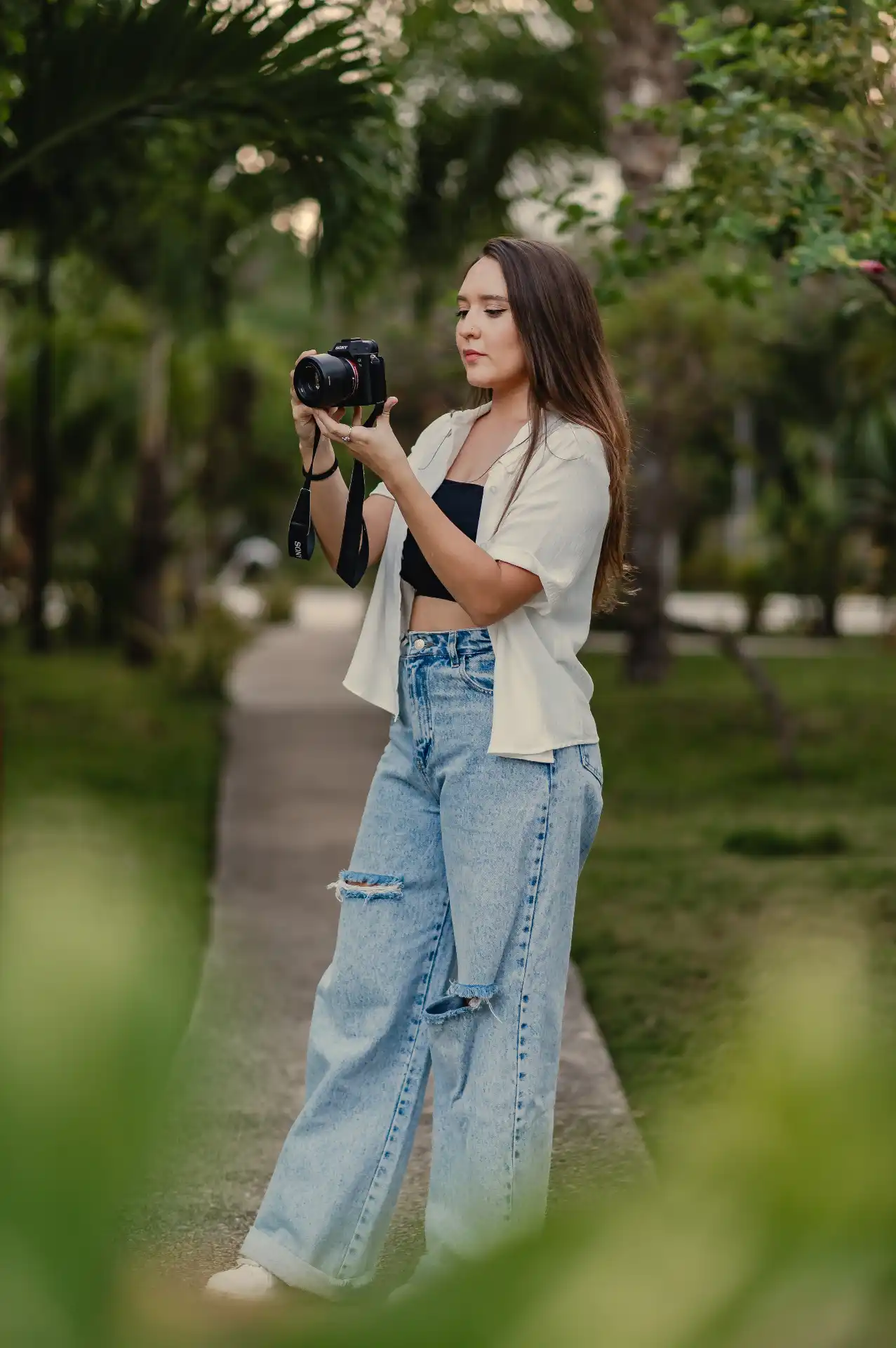 Jazmin, photographer and co-founder of Roots Photography