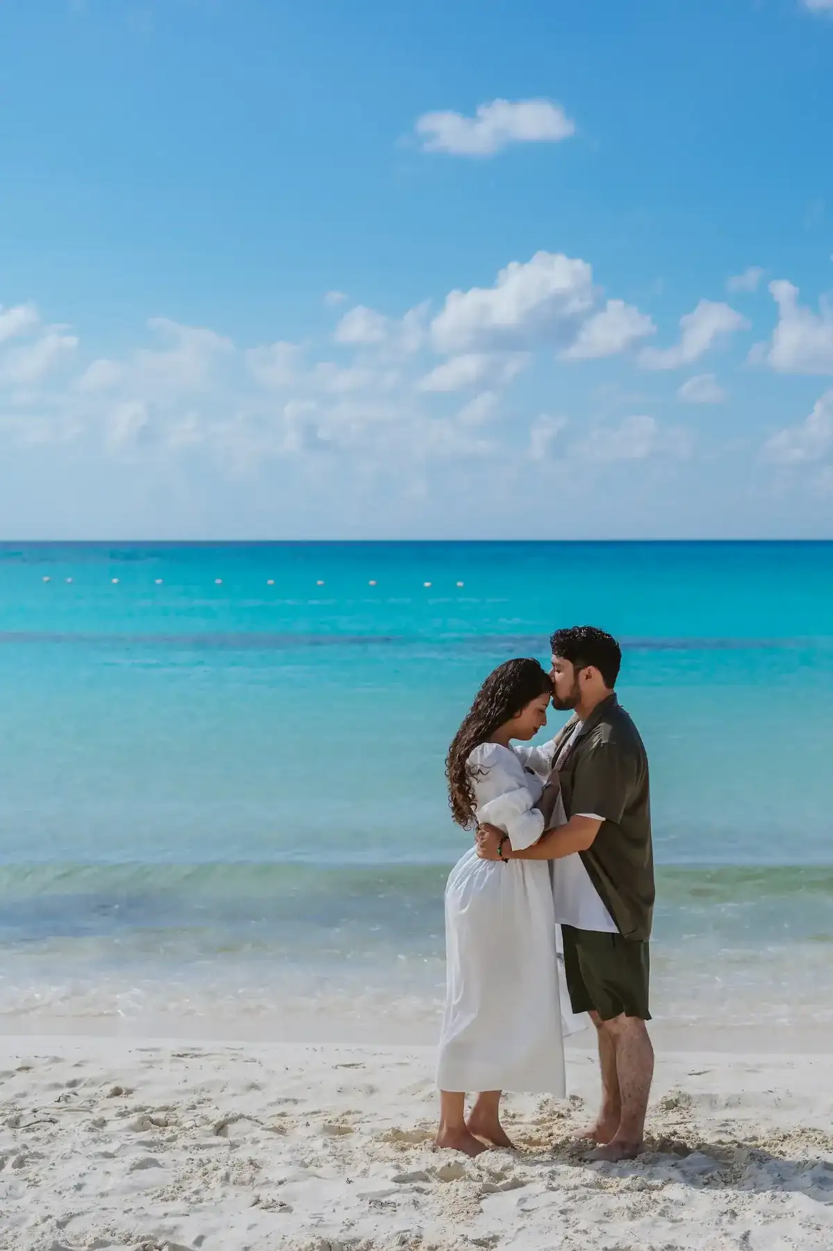 Couple session in Cozumel