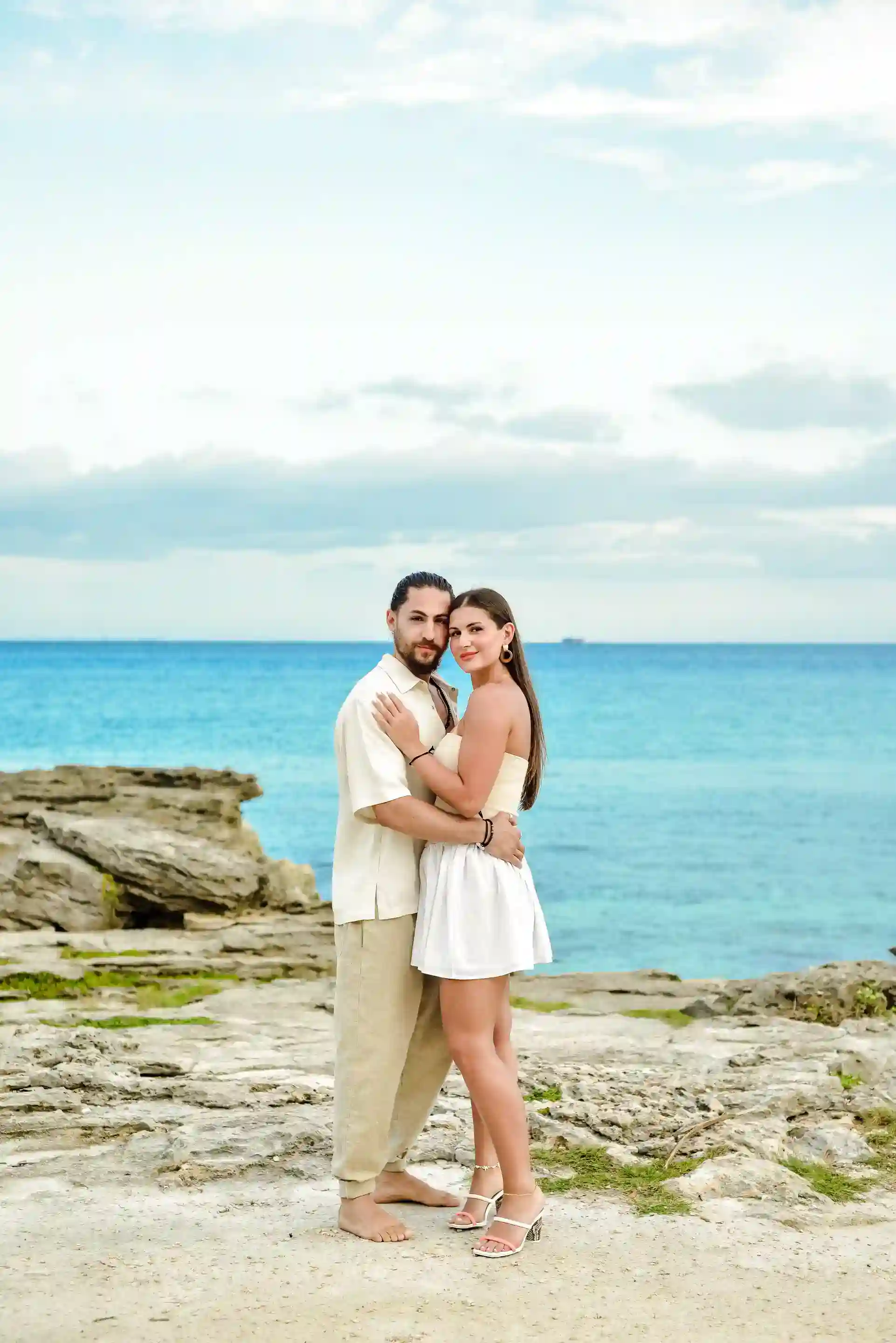 Couple at a Riviera Maya resort