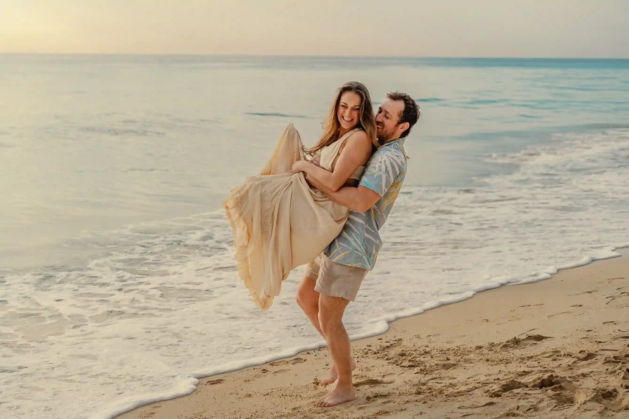 Engagement photography session in Isla Mujeres