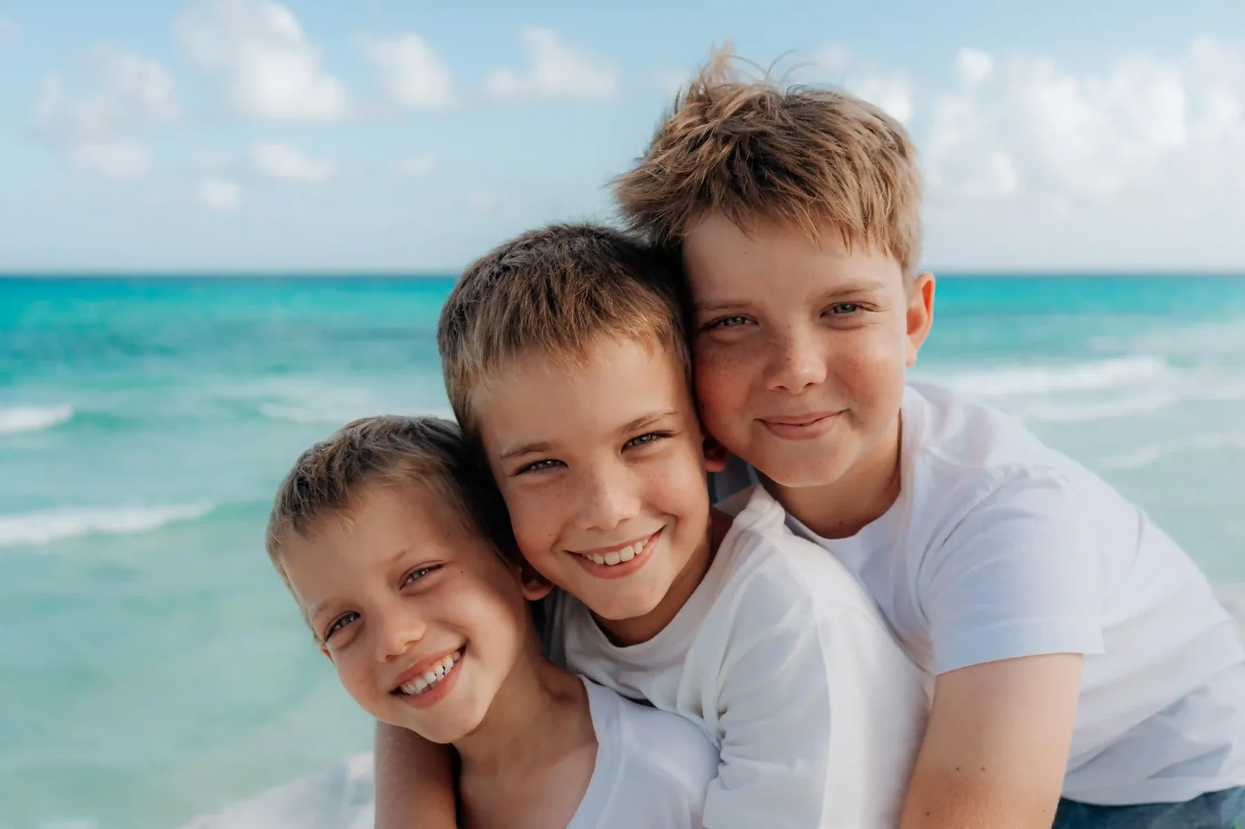 Family portrait session, Cancún